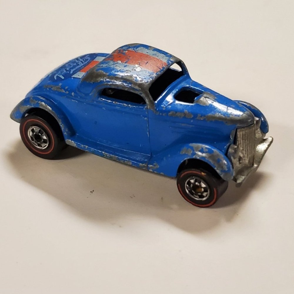 1975 Hot Wheels Redline Neet Streeter Light Blue Hong Kong Ford